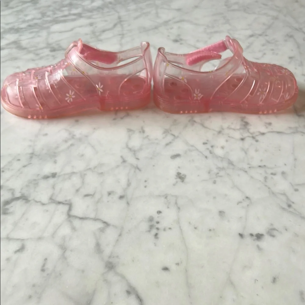 Baby Gap Pink Jelly Kids Sandals size 6